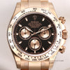 Unworn-Full-Set-Rolex-Daytona-116505-18K-Rose-Gold-Black-Dial-Second-Hand-Watch-Collectors-2