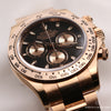 Unworn-Full-Set-Rolex-Daytona-116505-18K-Rose-Gold-Black-Dial-Second-Hand-Watch-Collectors-5