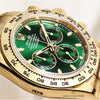 Unworn-Full-Set-Rolex-Daytona-116508-18K-Yellow-Gold-Green-Dial-Second-Hand-Watch-Collectors-6