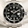 Unworn Full Set Rolex Submariner 116610LN Stainless Steel Second Hand Watch Collectors 2