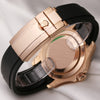 Unworn Full-Set Rolex Yacht-Master II 116655 18K Rose Gold Rubber Strap & Bezel Second Hand Watch Collectors 5