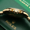 Unworn Fullset Rolex Daytona 116508 18K Yellow Gold MOP Diamond Second Hand Watch Collectors 6