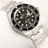 Unworn Fullset Rolex Single Red Sea-Dweller 126600 Stainless Steel Second Hand Watch Collectors 3