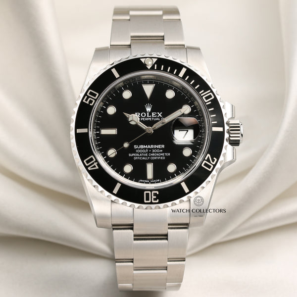 Unworn Fullset Rolex Submariner 116610LN Ceramic Stainless Steel Second Hand Watch Collectors 1