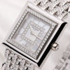 Unworn Patek Philippe Gondolo 4866 120G-001 18K White Gold MOP Diamond Second Hand Watch Collectors 4