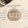 Unworn Patek Philippe World Time 5575G-001 2014 Anniversary 18K White Gold Second Hand Watch Collectors 14