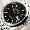 Unworn Rolex DateJust 126200 Stainless Steel Second Hand Watch Collectors 4