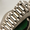 Unworn Rolex DateJust 69179 18K White Gold Silver Diamond Dial Second Hand Watch Collectors 6