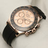 Unworn Rolex Daytona 116515LN 18K Rose Gold Second Hand Watch Collectors 3