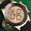 Unworn Rolex Daytona 116515LN 18K Rose Gold Second Hand Watch Collectors 5