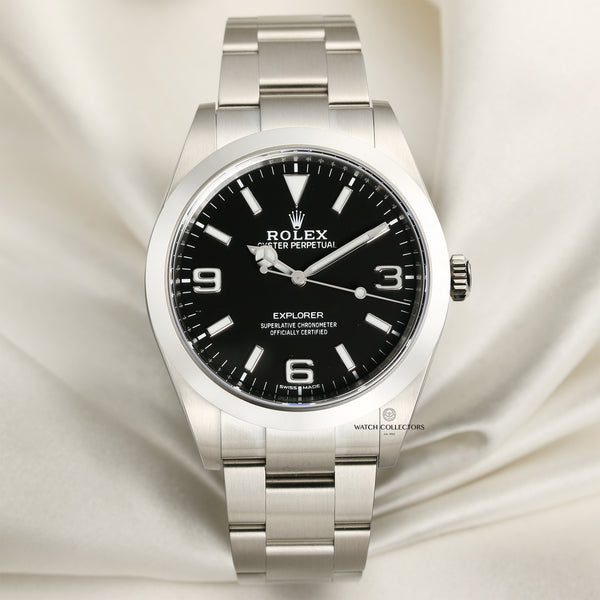 Unworn Rolex Explorer 214270 Stainless Steel Second Hand Watch Collectors 10 (2)