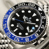 Unworn Rolex GMT-Master II 126710BLNR Batgirl Stainless Steel Second Hand Watch Collectors 4
