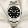 Unworn-Rolex-Oyster-Perpetual-124300-Black-Stainless-Steel-Second-Hand-Watch-Collectors-1