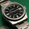 Unworn Rolex Oyster Perpetual 124300 Black Stainless Steel Second Hand Watch Collectors 5