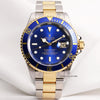 Unworn-Rolex-Submariner-16613-Steel-Gold-Blue-Full-Set-Second-Hand-Watch-Collectors-1