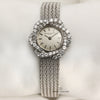 Vacheron Constantin 18K White Gold Diamond Bezel Second Hand Watch Collectors 1