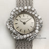 Vacheron Constantin 18K White Gold Diamond Bezel Second Hand Watch Collectors 2