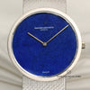 Vacheron Constantin 18K White Gold Lapis Lazuli Second Hand Watch Collectors 2