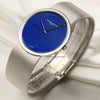 Vacheron Constantin 18K White Gold Lapis Lazuli Second Hand Watch Collectors 3