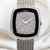 Vacheron Constantin 18K White Gold Onyx & Diamond Second Hand Watch Collectors 2