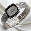 Vacheron Constantin 18K White Gold Onyx & Diamond Second Hand Watch Collectors 3