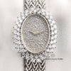 Vacheron Constantin 18K White Gold Pave Diamond Second Hand Watch Collectors 2
