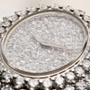 Vacheron Constantin 18K White Gold Pave Diamond Second Hand Watch Collectors 5