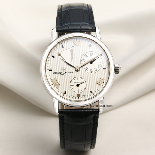 Vacheron Constantin 18K White Gold Second Hand Watch Collectors 1