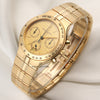 Vacheron Constantin 18K Yellow Gold Chronograph Second Hand Watch Collectors 3