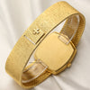 Vacheron Constantin 18K Yellow Gold Lapis Lazuli Diamond Dial Second Hand Watch Collectors 7