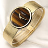 Vacheron Constantin 18K Yellow Gold Tiger Eye Dial Second Hand Watch Collectors 3