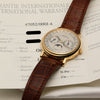 Vacheron Constantin Annual Calendar 52 Weeks 47052:000J-4 18k Yellow Gold Second Hand Watch Collectors 10