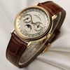 Vacheron Constantin Annual Calendar 52 Weeks 47052:000J-4 18k Yellow Gold Second Hand Watch Collectors 3