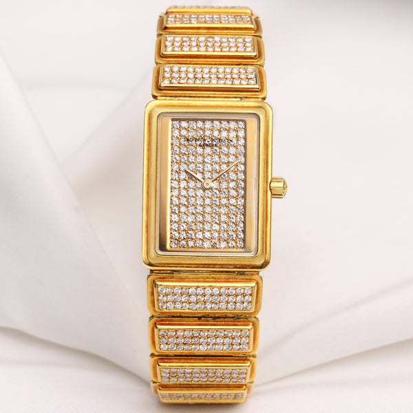 Vacheron Constantin Harmony Vintage 18K Diamond dial bracelet Second Hand Watch Collectors 1