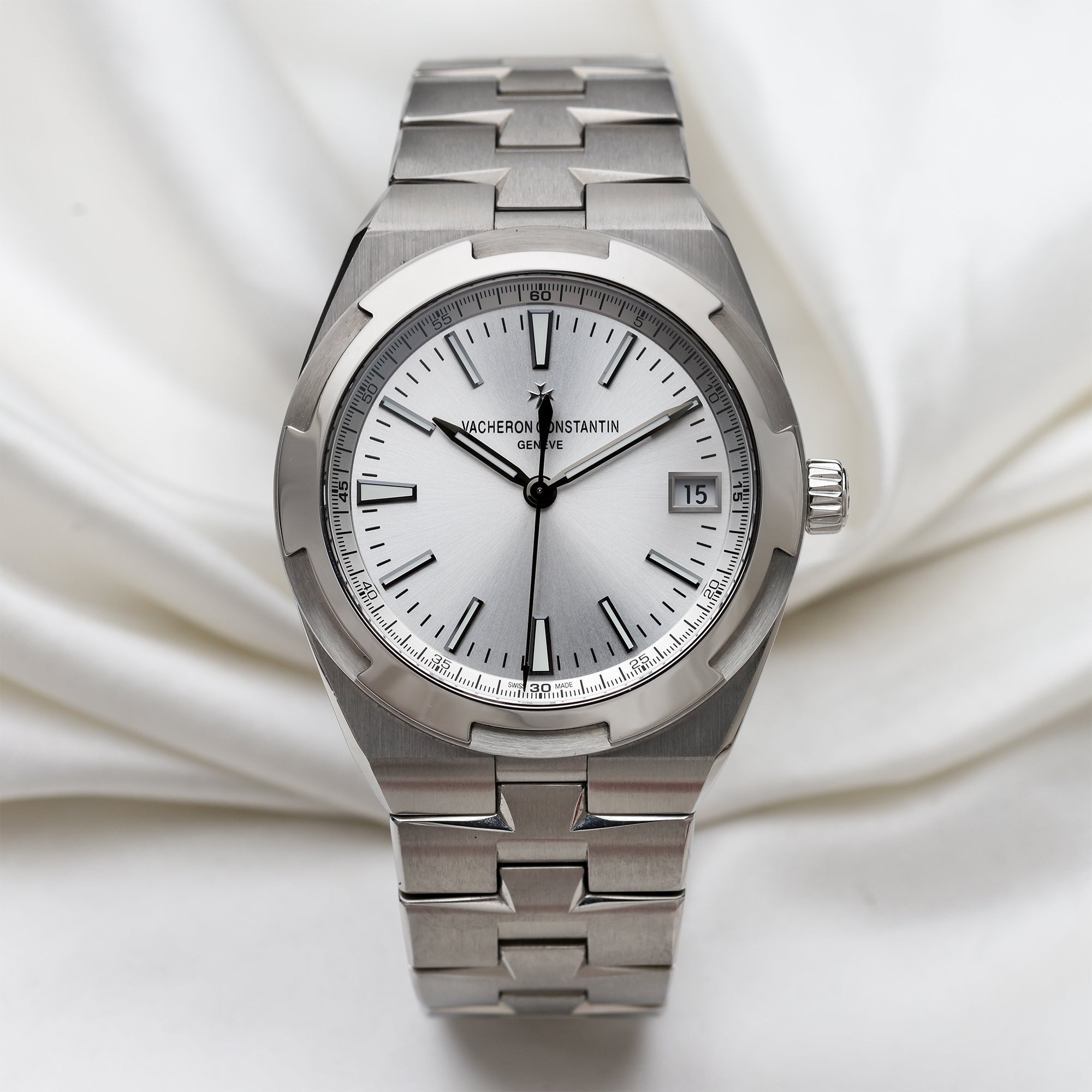 Vacheron Constantin Oversea Stainless Steel Second Hand Watch Collectors 1
