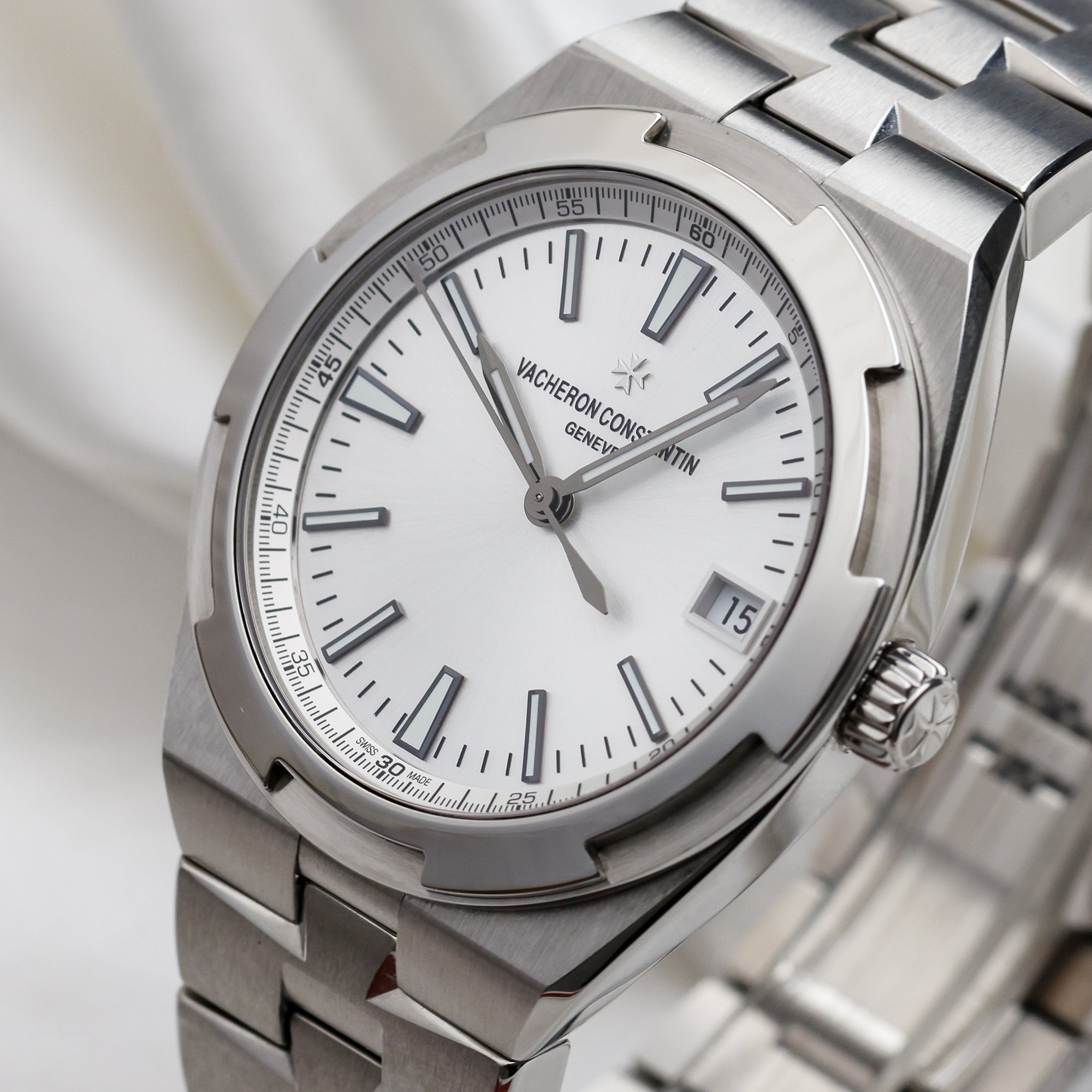 Vacheron Constantin Oversea Stainless Steel Second Hand Watch Collectors 4