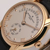Vacheron Constantin Patrimony Calendar Retrograde 47245 18k Yellow Gold Second Hand Watch Collectors 4