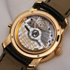 Vacheron Constantin Patrimony Calendar Retrograde 47245 18k Yellow Gold Second Hand Watch Collectors 6