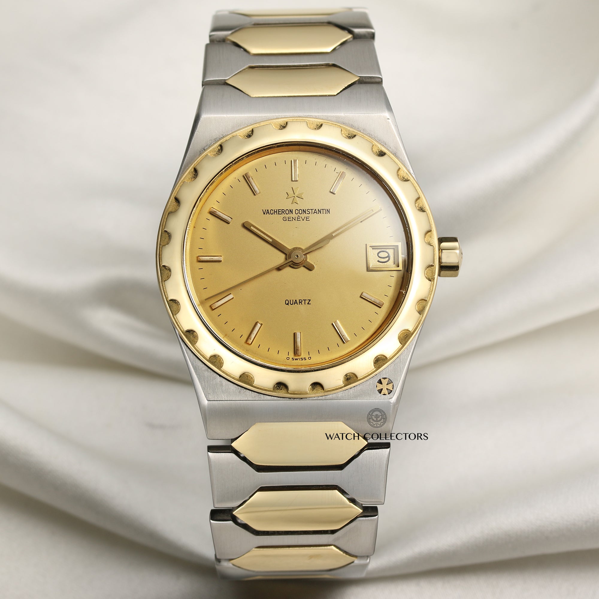 Vacheron Constantin Steel & Gold Second Hand Watch Collectors 1