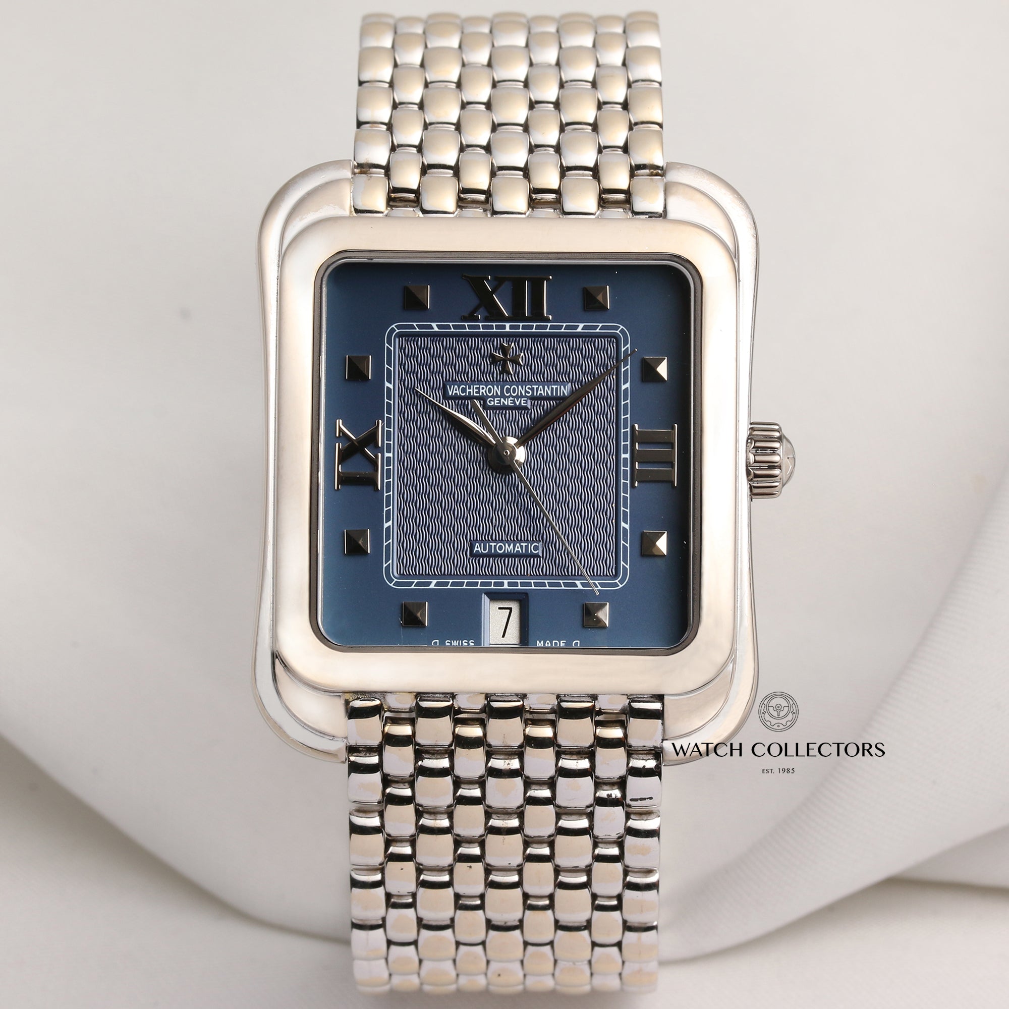 Vacheron-Constantin-Toledo-18K-White-Gold-Second-Hand-Watch-Collectors-1