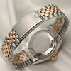 Vintage Rolex DateJust Steel & Rose Gold Second Hand Watch Collectors 6