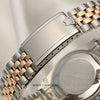 Vintage Rolex DateJust Steel & Rose Gold Second Hand Watch Collectors 8