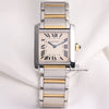cartier_midsize_tank_francaise_steel_gold_second_hand_watch_collectors_1