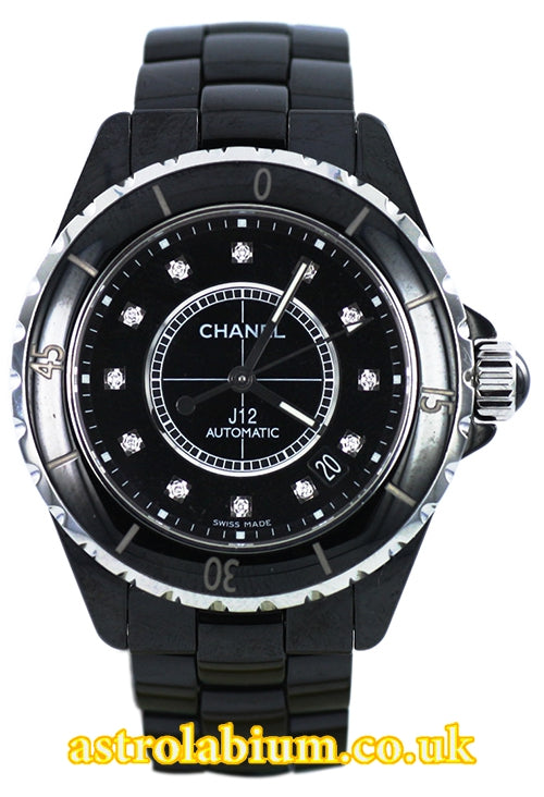 Chanel Black J12 Automatic Men's 38mm H1626 – Watch Collectors