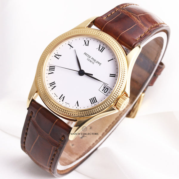 Patek Philippe Calatrava 5117J-001 18K Yellow Gold – Watch Collectors