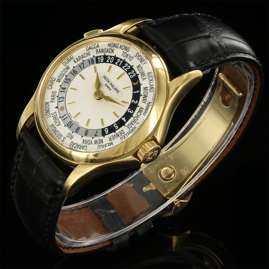 Patek philippe world time 5110 new arrivals