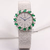 piaget_18k_white_gold_diamond_emerald_bezel_9172a6_second_hand_watch_collectors_1