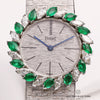 piaget_18k_white_gold_diamond_emerald_bezel_9172a6_second_hand_watch_collectors_2