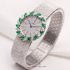 piaget_18k_white_gold_diamond_emerald_bezel_9172a6_second_hand_watch_collectors_3