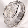 rolex_datejust_116244_floral_dial_diamond_bezel_stainless_steel_second_hand_watch_collectors_3